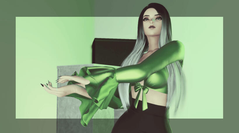 [Texture Edit] Ombre highlights on Yuria's Melody